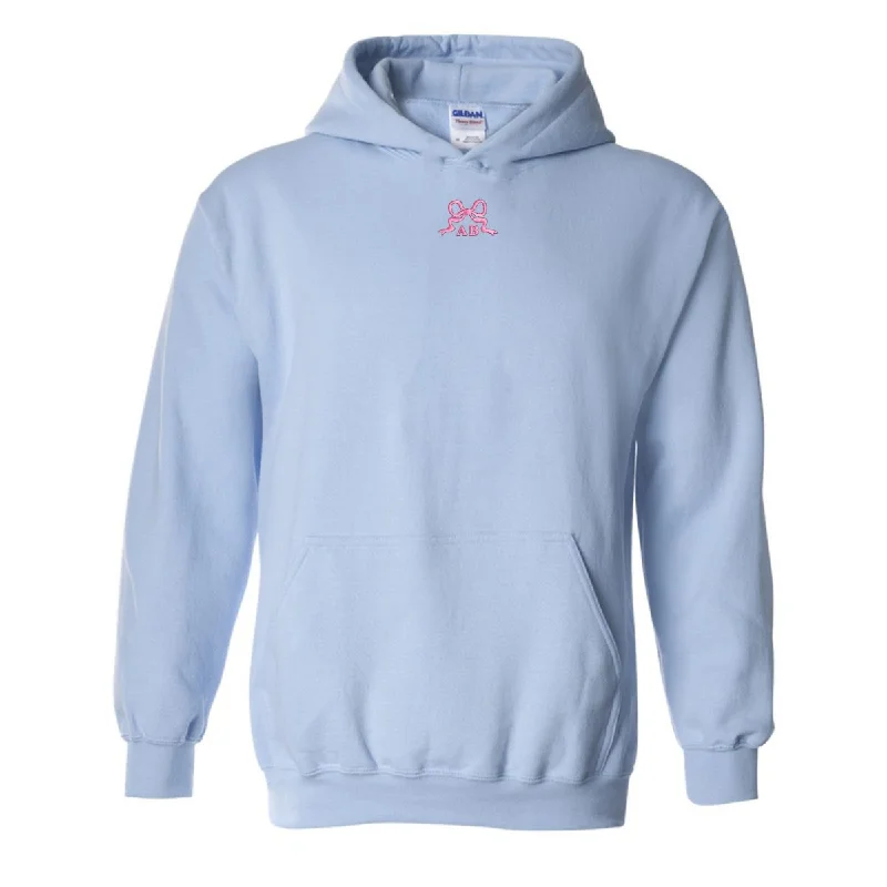 Bigger Savings, Better Shopping!Monogrammed 'Tiny Bow' Hoodie