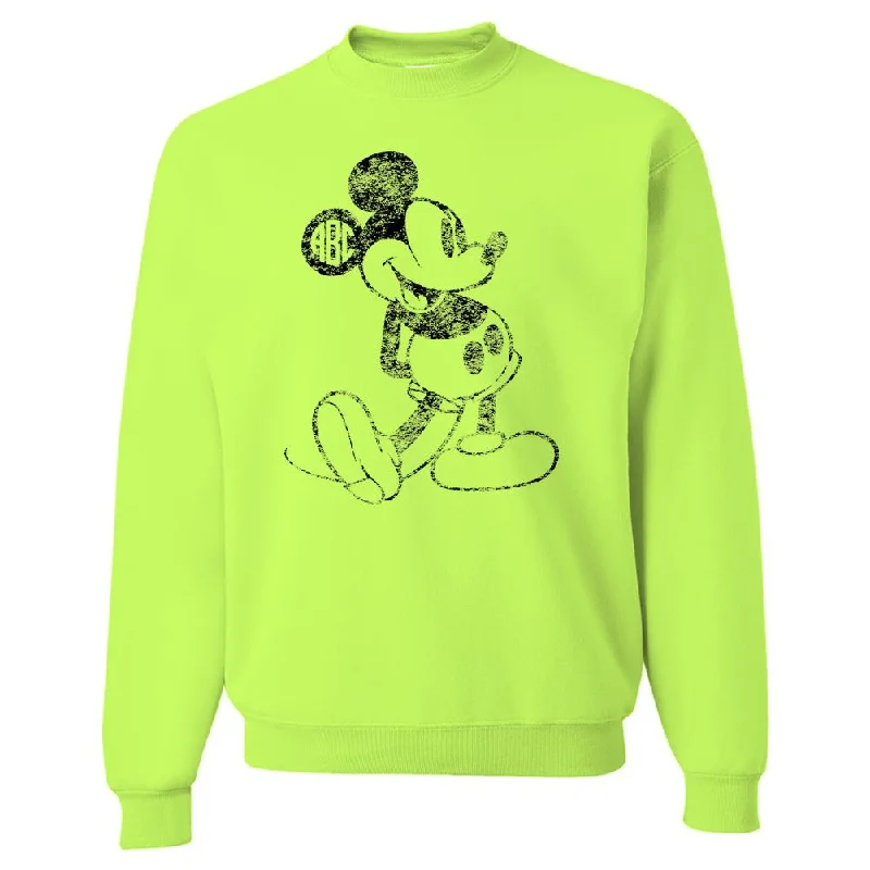 Exclusive Offers You’ll Love!Monogrammed Neon 'Vintage Mickey' Crewneck Sweatshirt