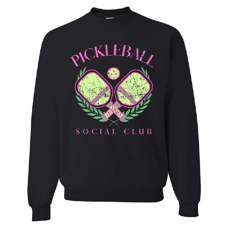 Shop Today, Save Tomorrow!'Pickleball Social Club' Crewneck Sweatshirt