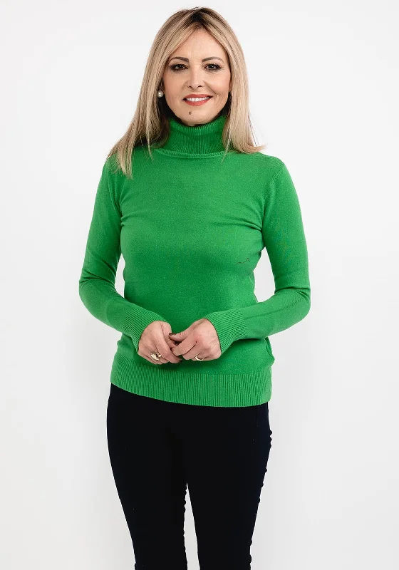 Shop Today, Save Tomorrow!Seventy1 Fine Knit Roll Neck Sweater, Green