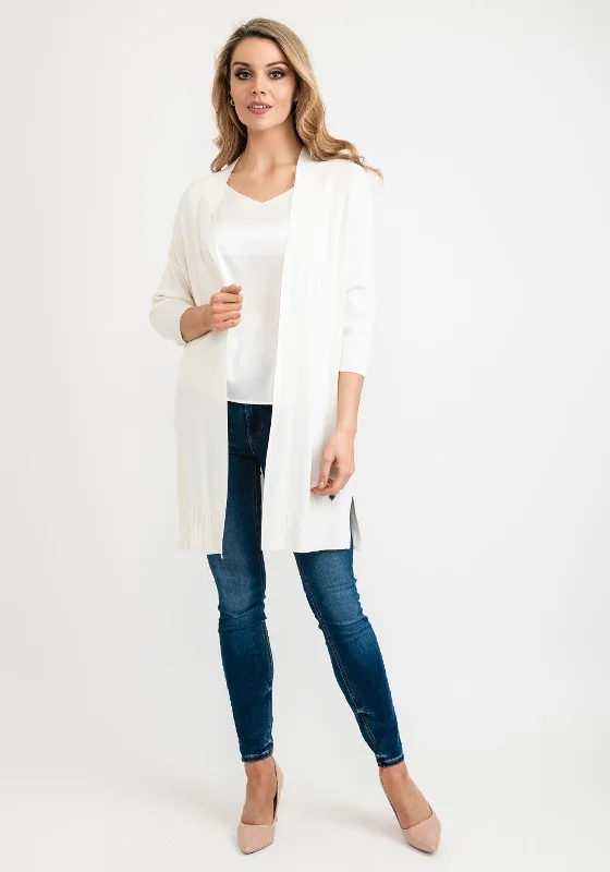 Get More for Less!Seventy1 One Size Long Fine Cardigan, Cream