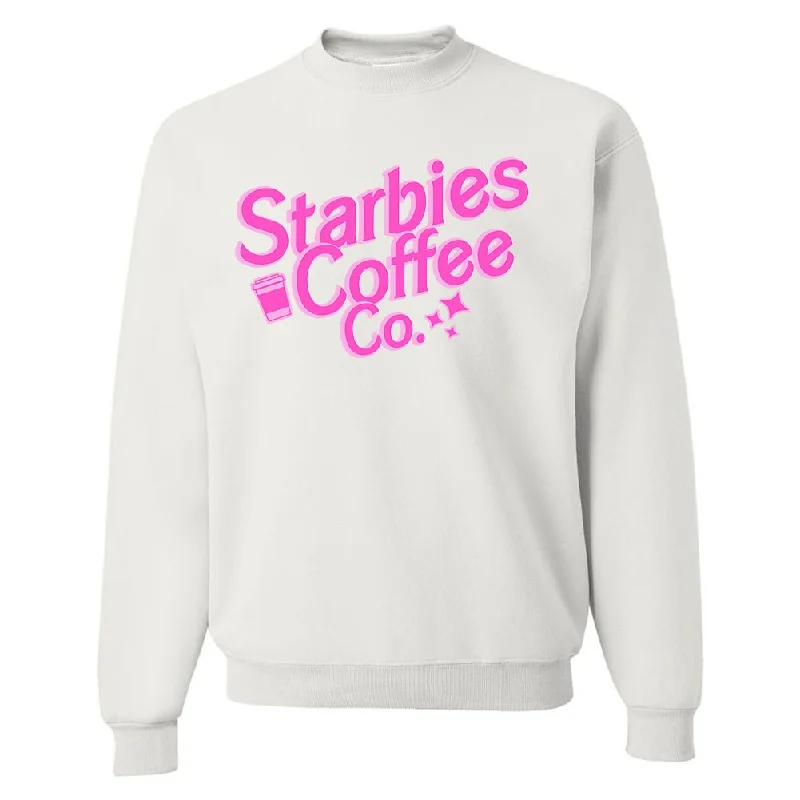 Don’t Wait – Shop Today!'Starbies Coffee Co' Crewneck Sweatshirt