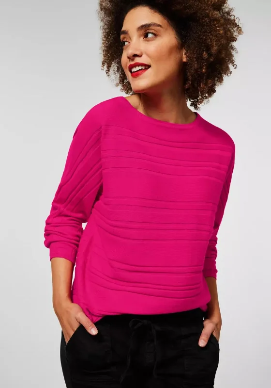 Today Only – Don’t Miss It!Street One Dolman Sleeve Sweater, Lavish Pink