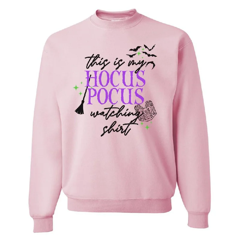 Price Drops You’ll Love!'This Is My Hocus Pocus Watching Shirt' Crewneck Sweatshirt Price Drops You’ll Love!'This Is My Hocus Pocus Watching Shirt' Crewneck Sweatshirt