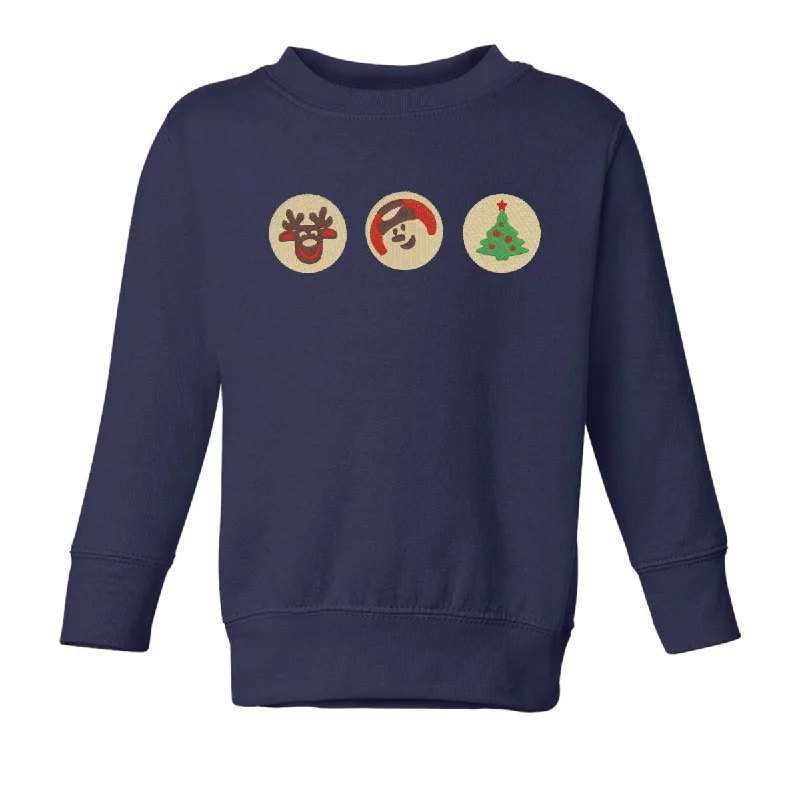 Limited Stock Available!Toddler 'Christmas Cookies' Embroidered Crewneck Sweatshirt Limited Stock Available!Toddler 'Christmas Cookies' Embroidered Crewneck Sweatshirt