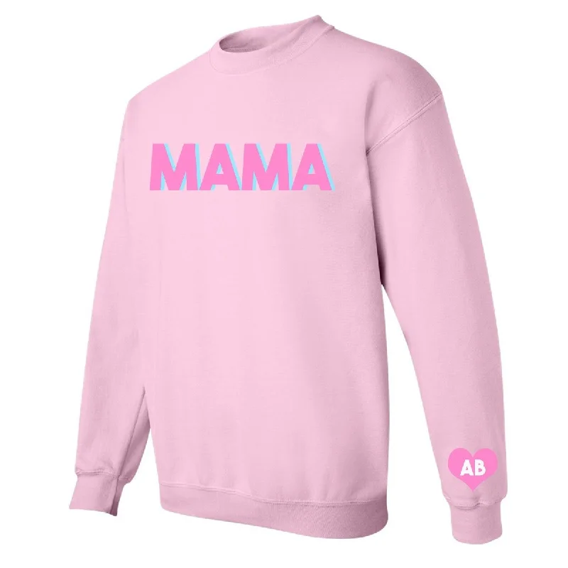 Only a Few Left – Order Now!Initialed 'Mama' Crewneck Sweatshirt