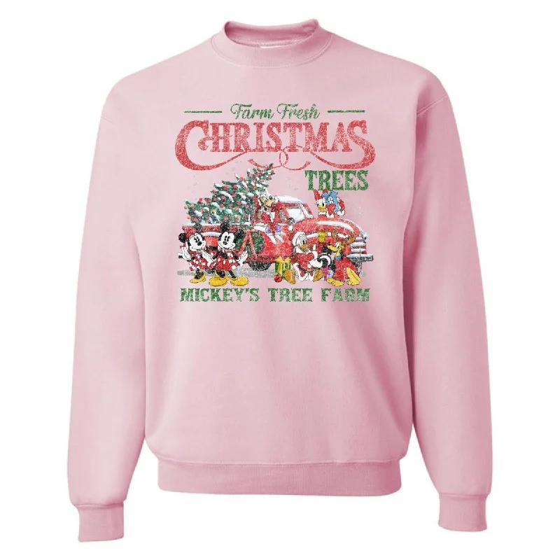 Best Price of the Season!'Vintage Mickey's Tree Farm' Crewneck Sweatshirt