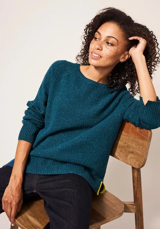 Special Discounts Inside!White Stuff Greenwich Wool Jumper, Dark Teal