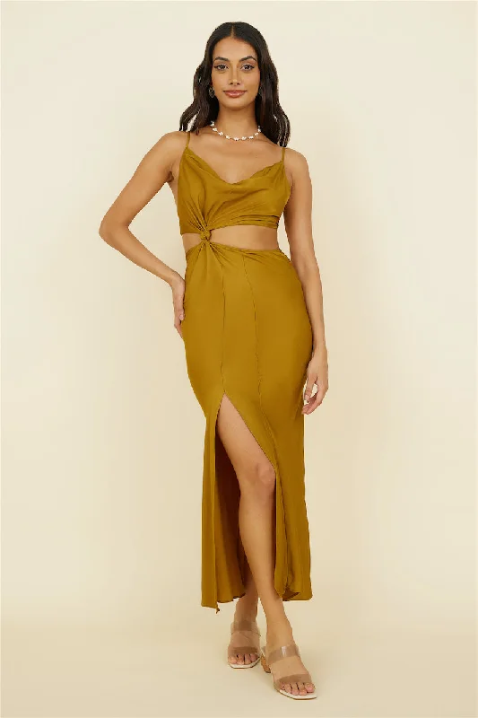 Must-Have Deals Inside!Artemis Midi Dress Brown