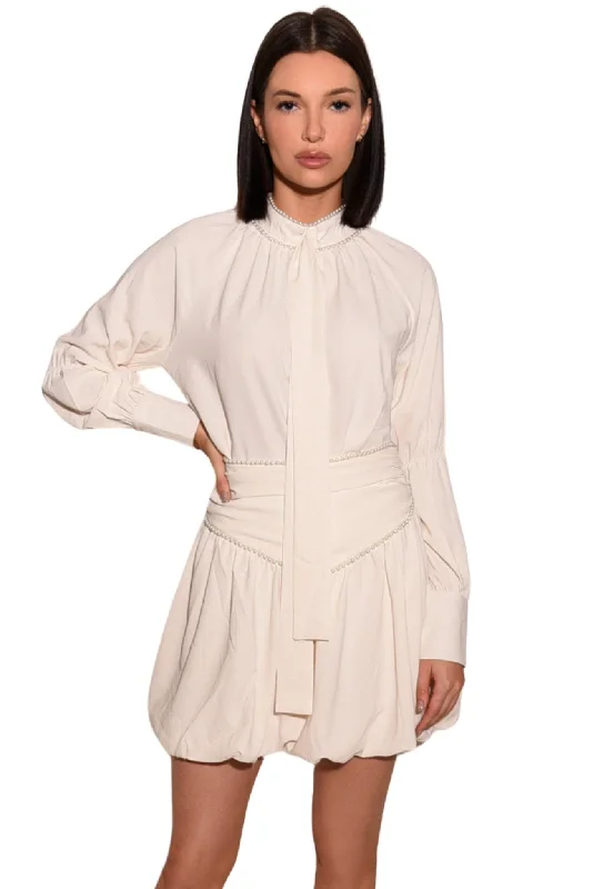 Special Offer – Act Fast!Alisha White Pearl Mini Skirt