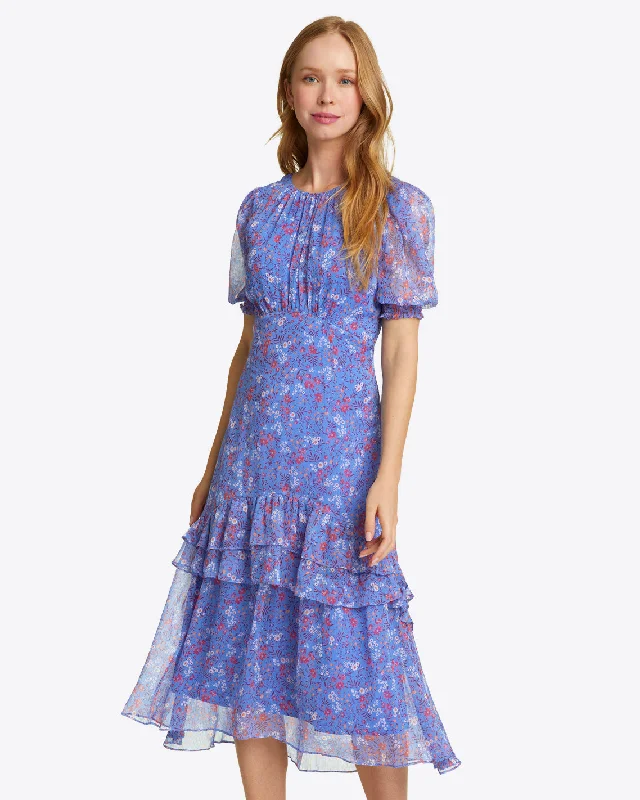 Snag the Best Prices Now!Ashley Midi Dress in Garden Posy