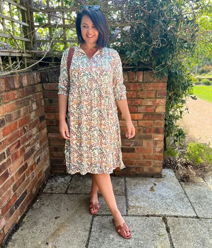 The Best Deals Won’t Wait!Brakeburn Floral Paisley Midi Dress