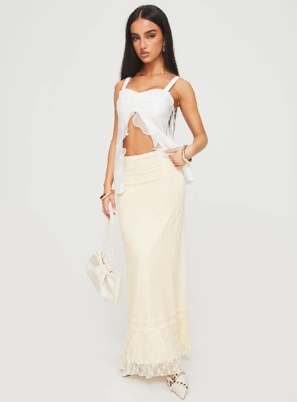 Don't Miss Out!Deanie Skirt Cream