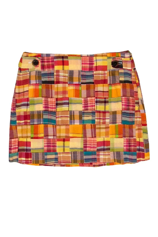 Savings You Can’t Ignore!J.Crew - Multicolored Patchwork Print Cotton Miniskirt Sz 8 Savings You Can’t Ignore!J.Crew - Multicolored Patchwork Print Cotton Miniskirt Sz 8