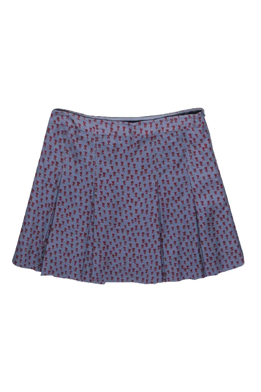 The Best Offers Are Here!Marc by Marc Jacobs - Dark Gray & Red Flower Printed Skirt Sz 4 The Best Offers Are Here!Marc by Marc Jacobs - Dark Gray & Red Flower Printed Skirt Sz 4