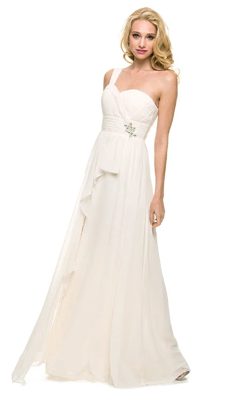 Your Shopping Spree Starts Here!Nox Anabel - 7125 Long One Shoulder Dress