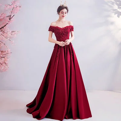Your Favorite Items on Sale Now!Off the Shoulder Red Lace Appliqued Prom Dress cg19813 Your Favorite Items on Sale Now!Off the Shoulder Red Lace Appliqued Prom Dress cg19813
