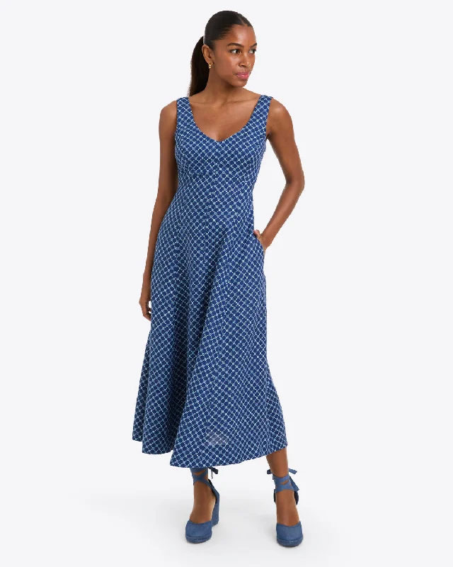 Save More Than Ever!Opal Midi Dress in Linen