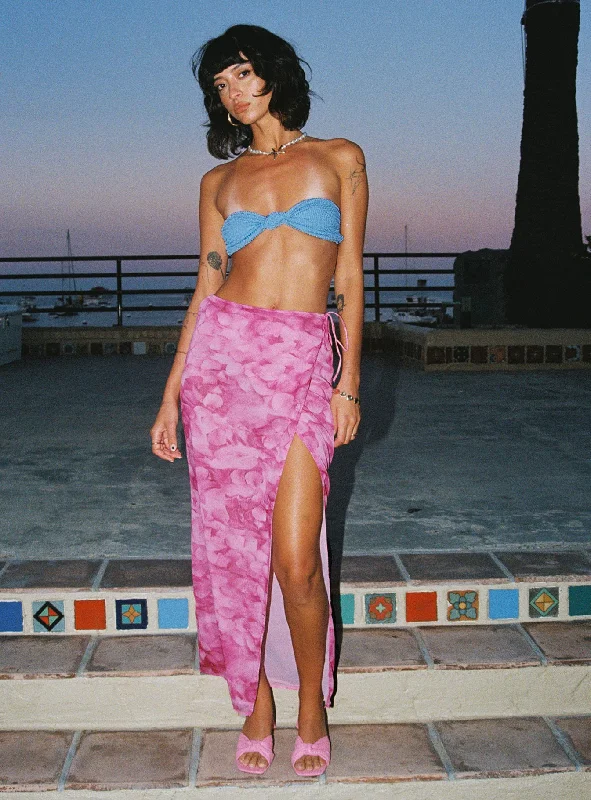 Today Only – Don’t Miss It!Parli Petal Maxi Skirt Pink