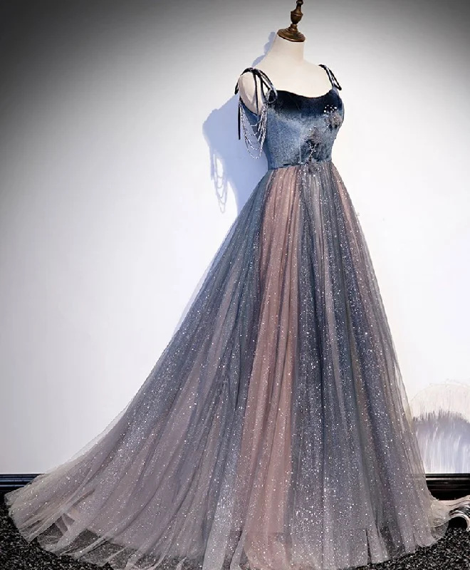 Shop Early, Save Big!Pink And Grey Shiny Long Straps Lace-Up Long Formal Dress, Charming Evening Dress prom dress cg19774 Shop Early, Save Big!Pink And Grey Shiny Long Straps Lace-Up Long Formal Dress, Charming Evening Dress prom dress cg19774