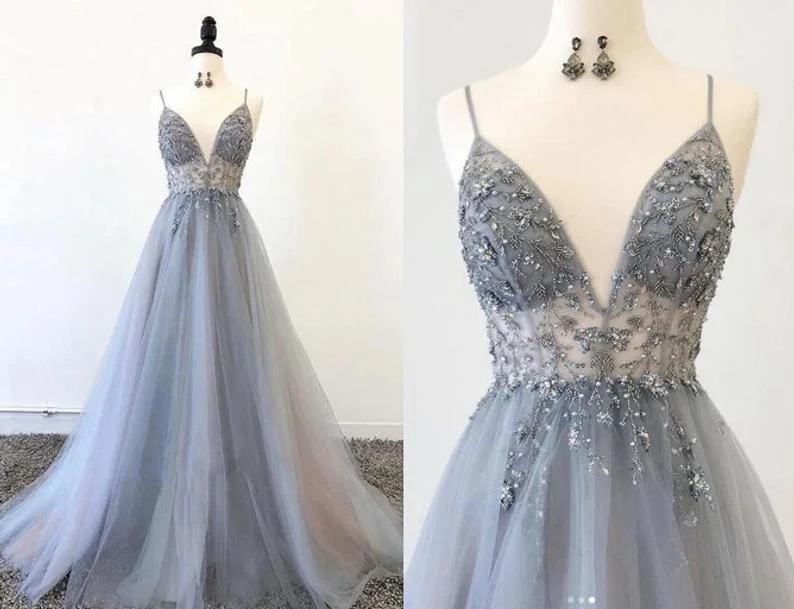 Save Like Never Before!Sexy Silver Grey Prom Dress Long Evening Gown Graduation Party Dress Formal Dress Dresses For Prom cg19742 Save Like Never Before!Sexy Silver Grey Prom Dress Long Evening Gown Graduation Party Dress Formal Dress Dresses For Prom cg19742