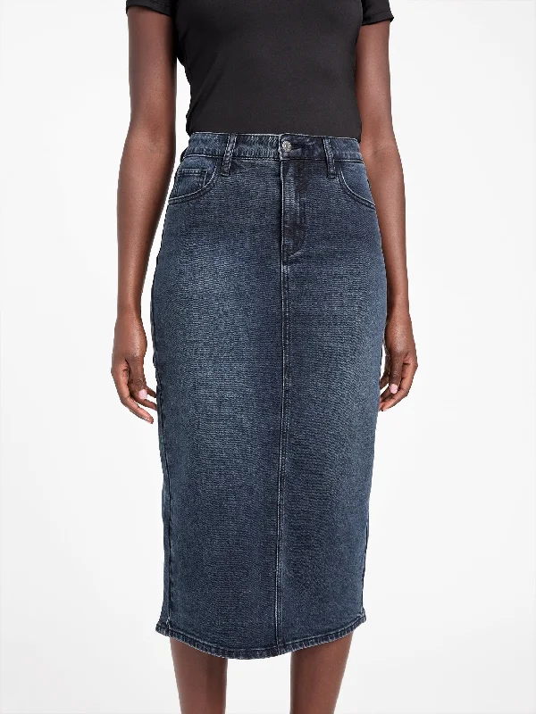 Everything Must Go!Tee Denim Skirt