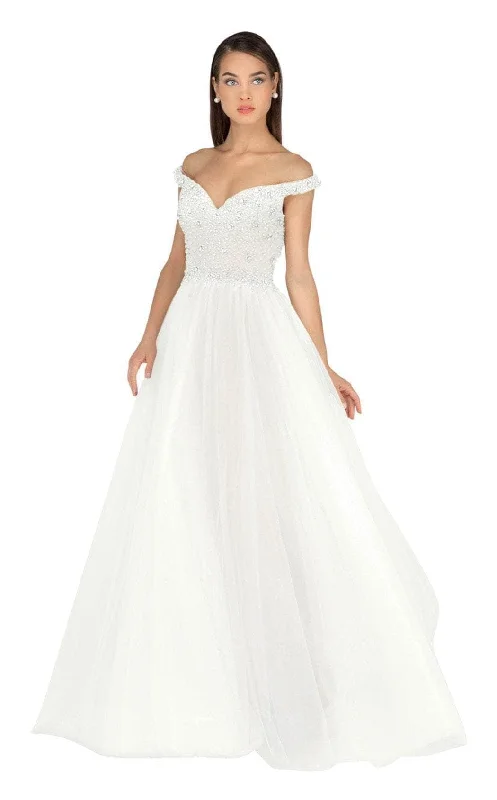 Shop Today, Save Tomorrow!Terani Couture - V-Neck Tulle Prom Ballgown 1911P8543 - 1 pc Ivory Nude In Size 16 Available Shop Today, Save Tomorrow!Terani Couture - V-Neck Tulle Prom Ballgown 1911P8543 - 1 pc Ivory Nude In Size 16 Available