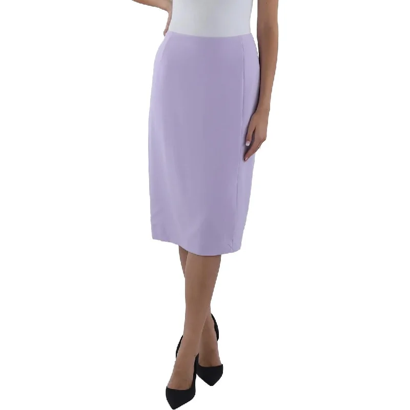 One Day Only – Huge Savings!Womens Crepe Solid Pencil Skirt
