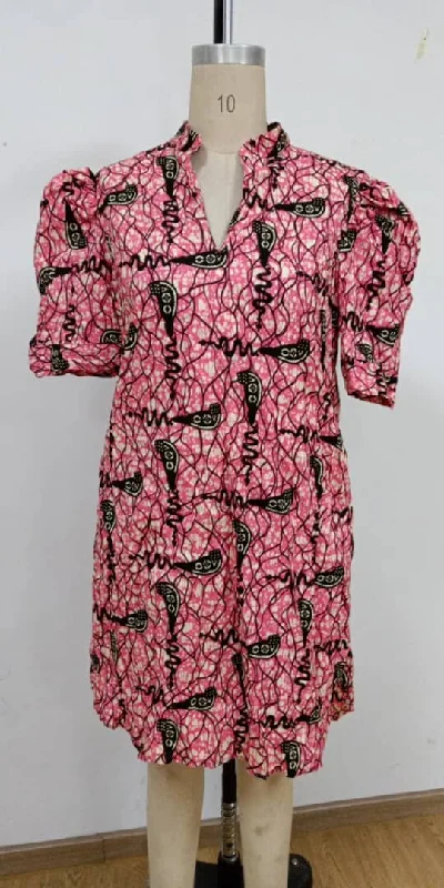 Get More for Less!African Print Tunic Dress