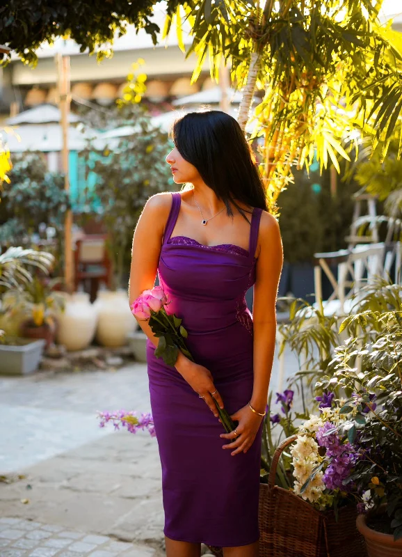 Snag the Best Prices Now!CELINE- DRESS (PURPLE)