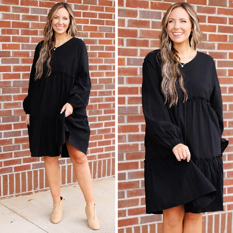 Your Favorite Sale is Back!Charming Grace Dress, Black