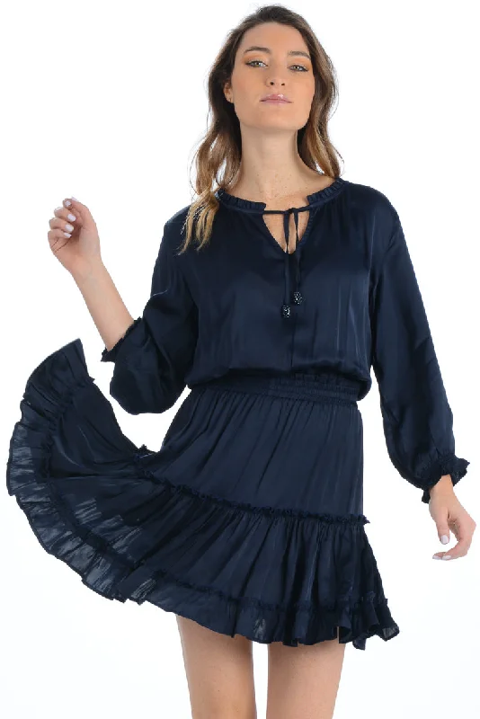 Shop More, Spend Less!Ibiza Dress / Sapphire Silk