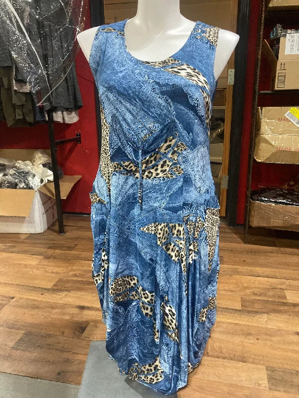 Price Drop Alert!Cougar Blue dress