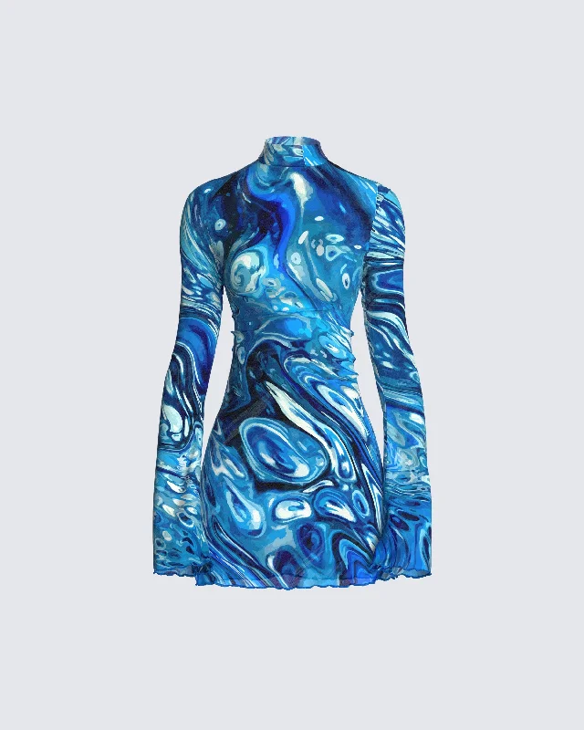 Your Discount is Waiting!Dakota Abstract Print Mini Dress
