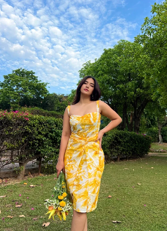 Buy One, Get One Free!Delilah Dress- YELLOW