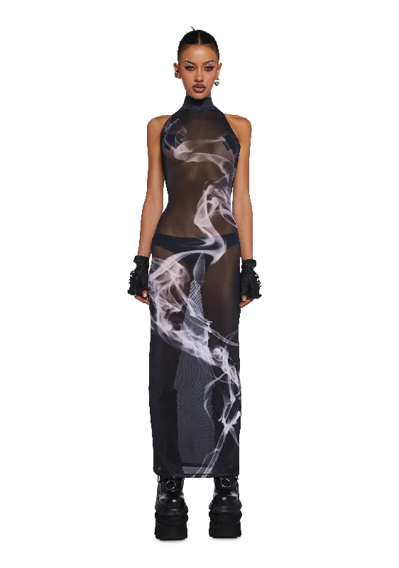 Instant Savings Await!Diatonic Smoke Maxi Dress