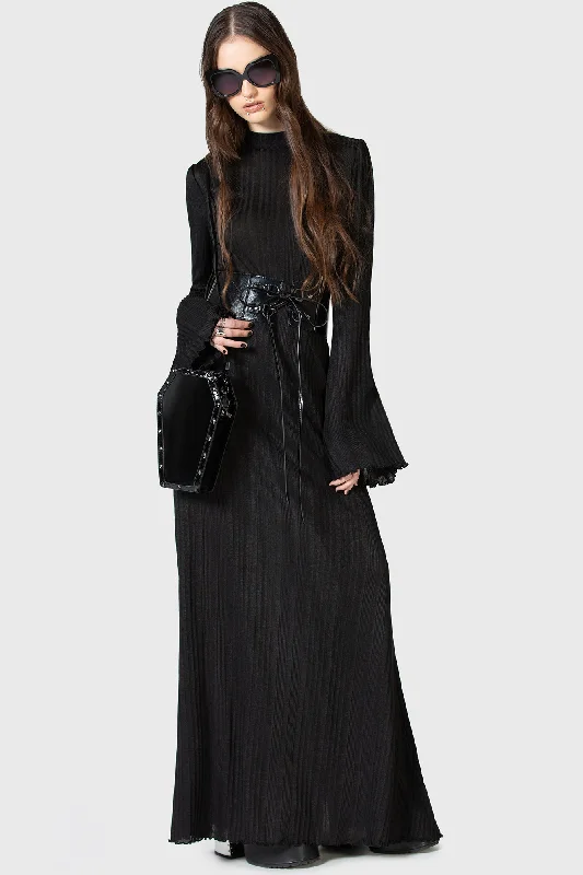The Best Deals Won’t Wait!Drenched Grief Maxi Dress