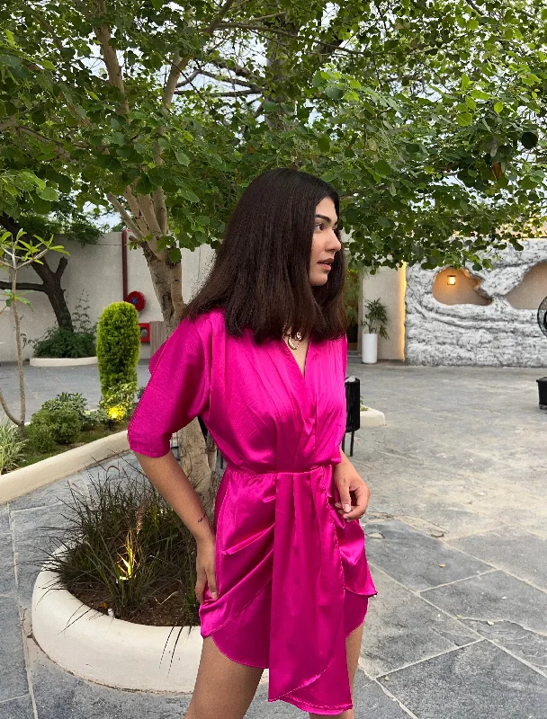 Best Price of the Season!EVAA- Dress (Pink)