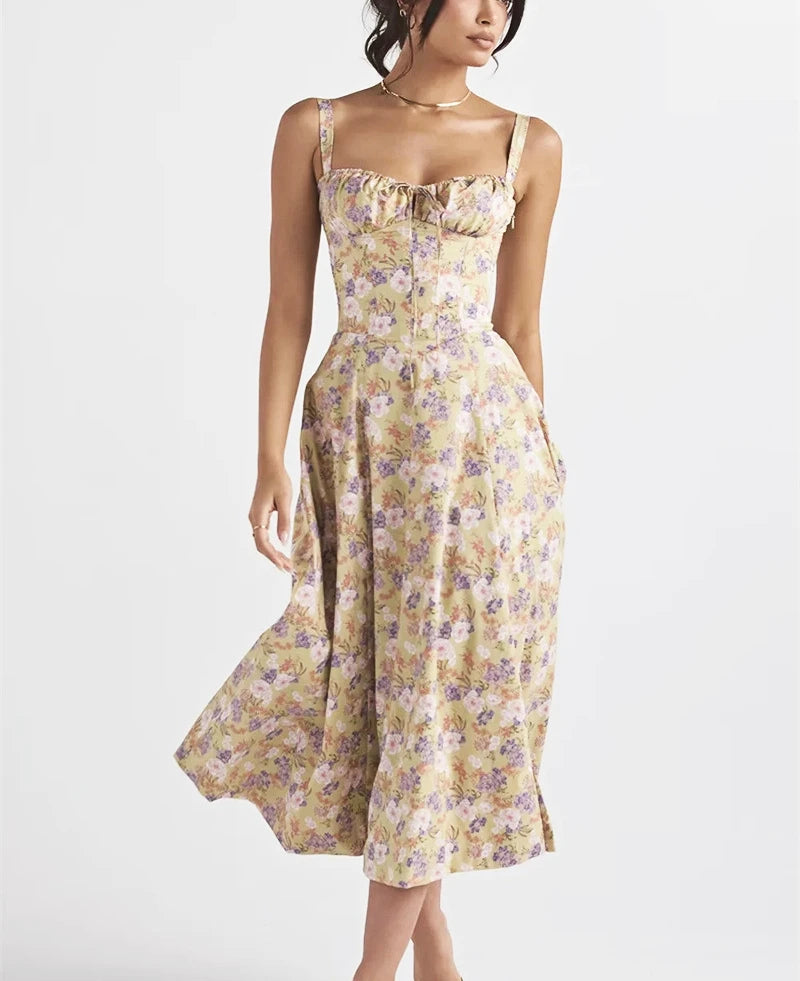 Enjoy Huge Discounts Now!FashionSierra-Floral Print Party Vintage Sleeveless Backless Strap Long Beach Boho Dress Enjoy Huge Discounts Now!FashionSierra-Floral Print Party Vintage Sleeveless Backless Strap Long Beach Boho Dress