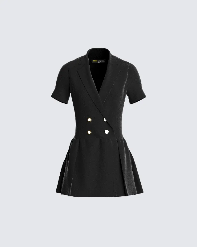 Save Money, Shop Happy!Felix Black Mini Dress