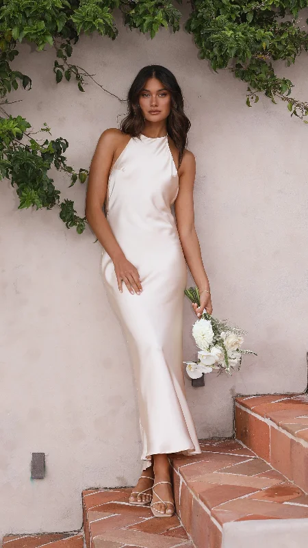 Exclusive Savings This Week!Halsey Maxi Dress - Champagne