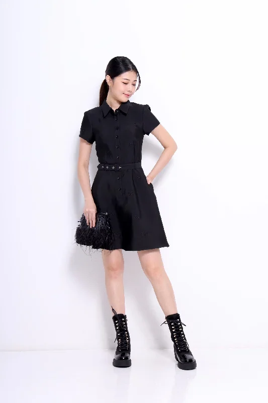 Act Fast – Limited Time Savings!Jane A-line Satin Mini Dress