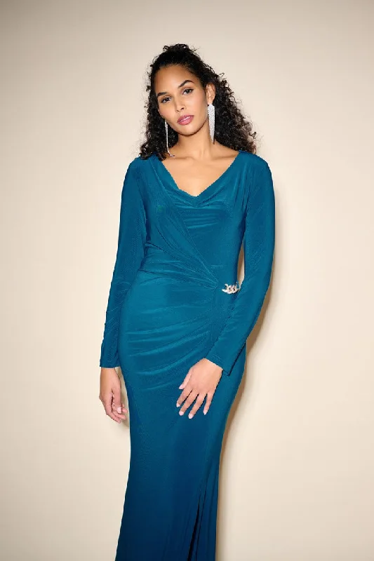 The Best Sale of the Year!Joseph Ribkoff Cowl Neck Maxi Dress