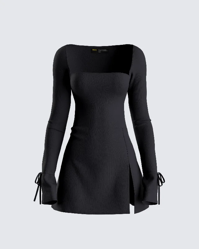 Your Dream Deal is Here!Kesia Black Mini Dress