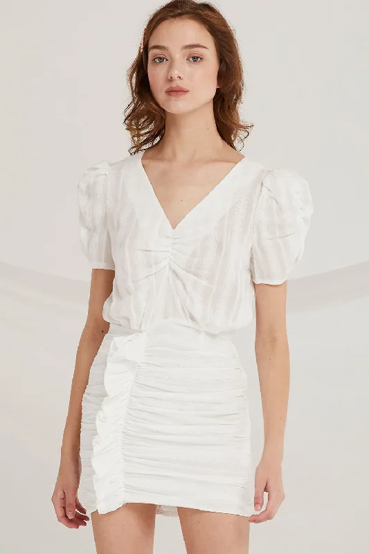 Limited-Time Price Drop!Keyla Cinched Mini Dress