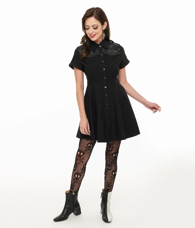 Time to Save Big!Killstar Black Nowhere's Ville Mini Dress