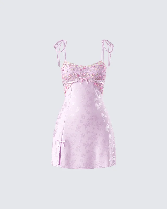 Savings You Can’t Ignore!Lottie Pink Mini Slip Dress