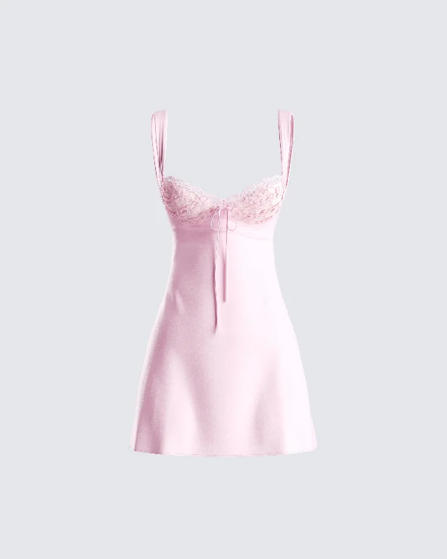 Flash Sale – Act Fast!Mabel Pink Mini Dress
