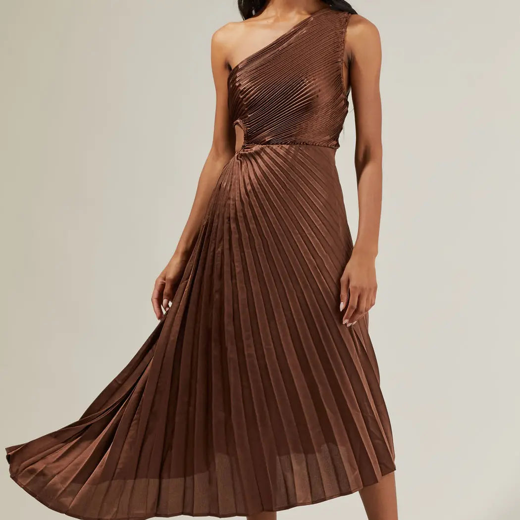 Flash Sale – Act Fast!Marigold Pleated Maxi