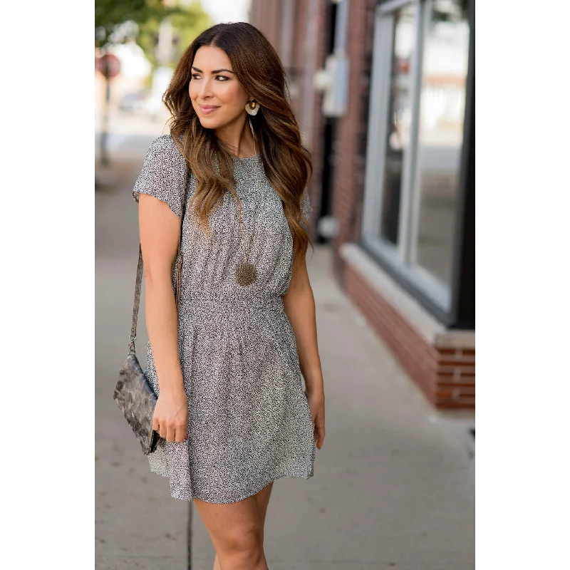 Limited-Time Price Drop!Micro Mini Cheetah Dress